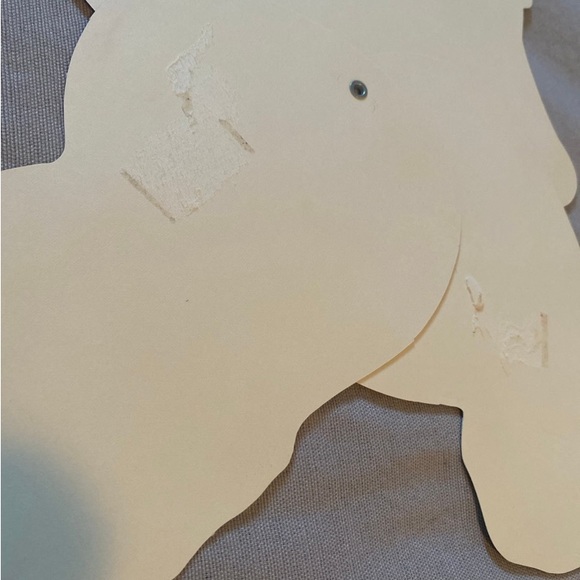 Vintage Cardboard Santa Claus Figure with Folding Legs Christmas Beistle - Picture 6 of 7